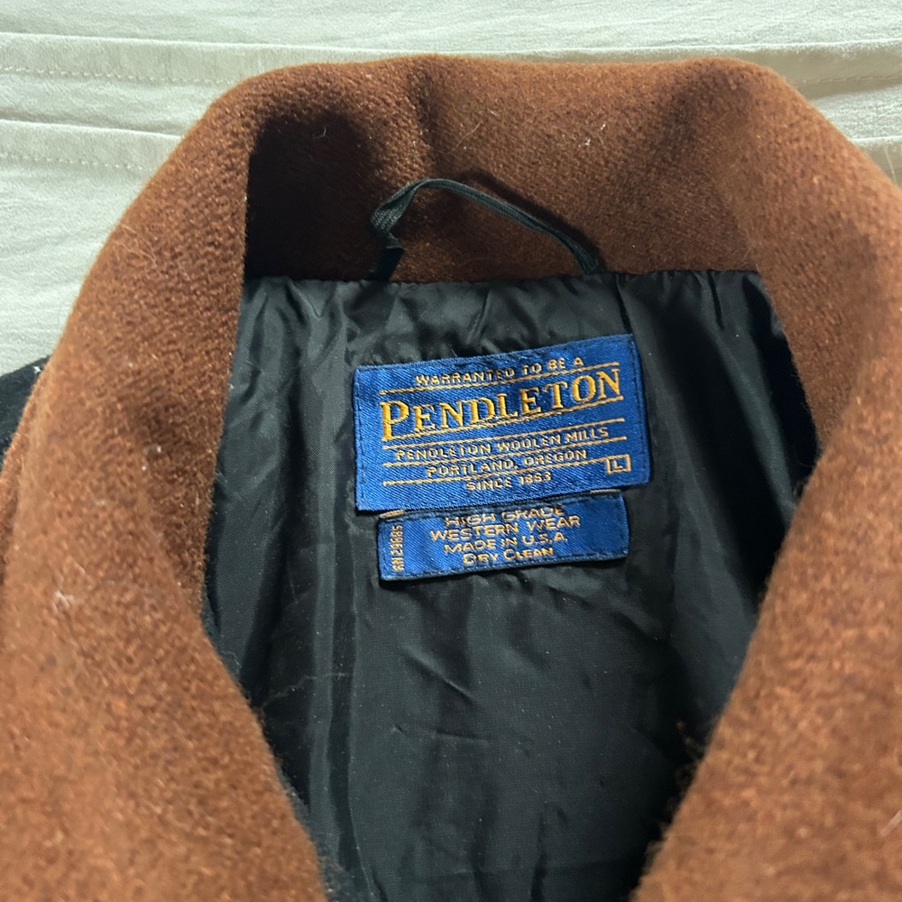 Pendleton Southwestern Pattern Jacket Heavy Grade… - image 6